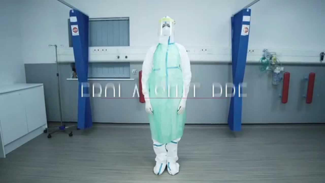 Ebola PPE Donning