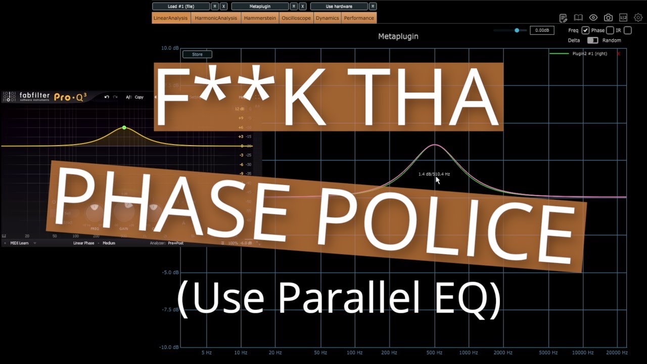 F**k Tha Phase Police: используйте параллельный эквалайзер