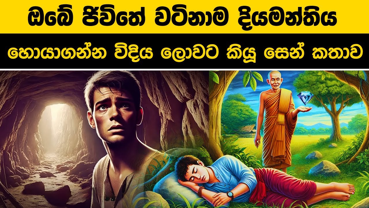 ඔබේ ජිවිතේ වටිනාම දියමන්තිය හොයාගන්න විදිය ලොවට කියූ සෙන් කතාව