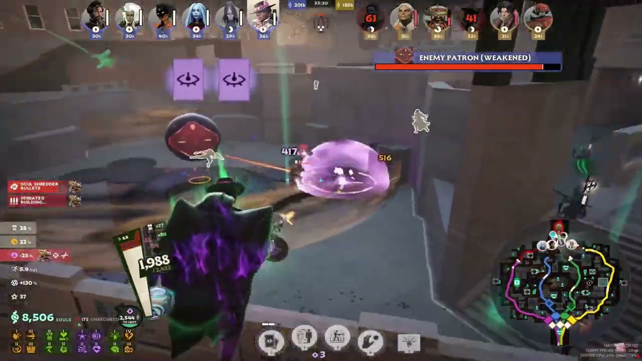 8k tracking Deadlock