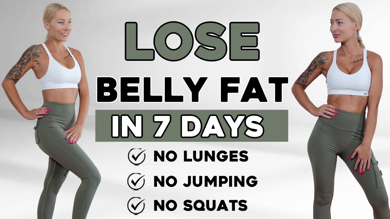 30 Min STANDING ABS TABATA CARDIO for Ab Lines, Small Waist & Flat Belly KNEE FRIENDLY NO JUMPING