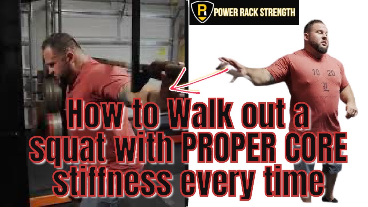 Part1: Brian Carroll coaching the squat walk-out - the same sequence every time