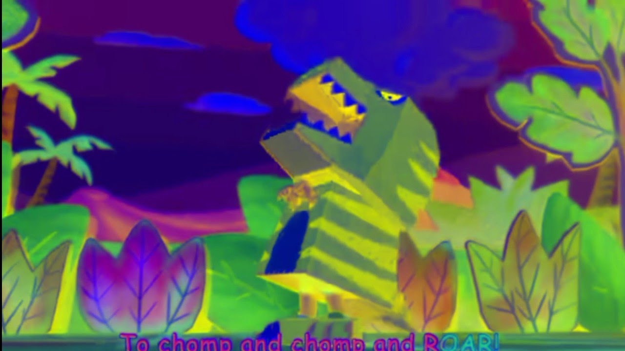 Cocomelon, baby boy wearing Dinosaur T-rex costume// Edit// Sponsored by Gamavision Csupo 