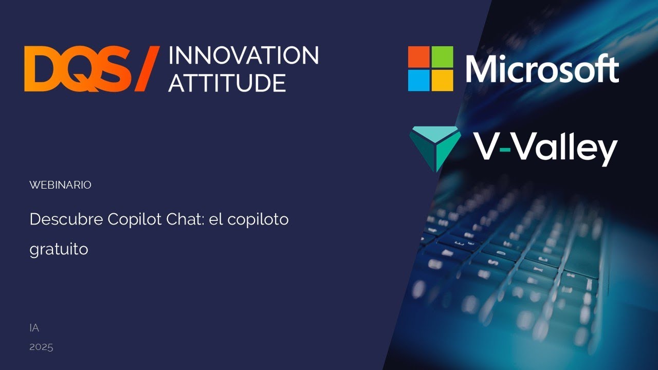WEBINARIO DQS: Copilot Chat, tú copiloto gratuito