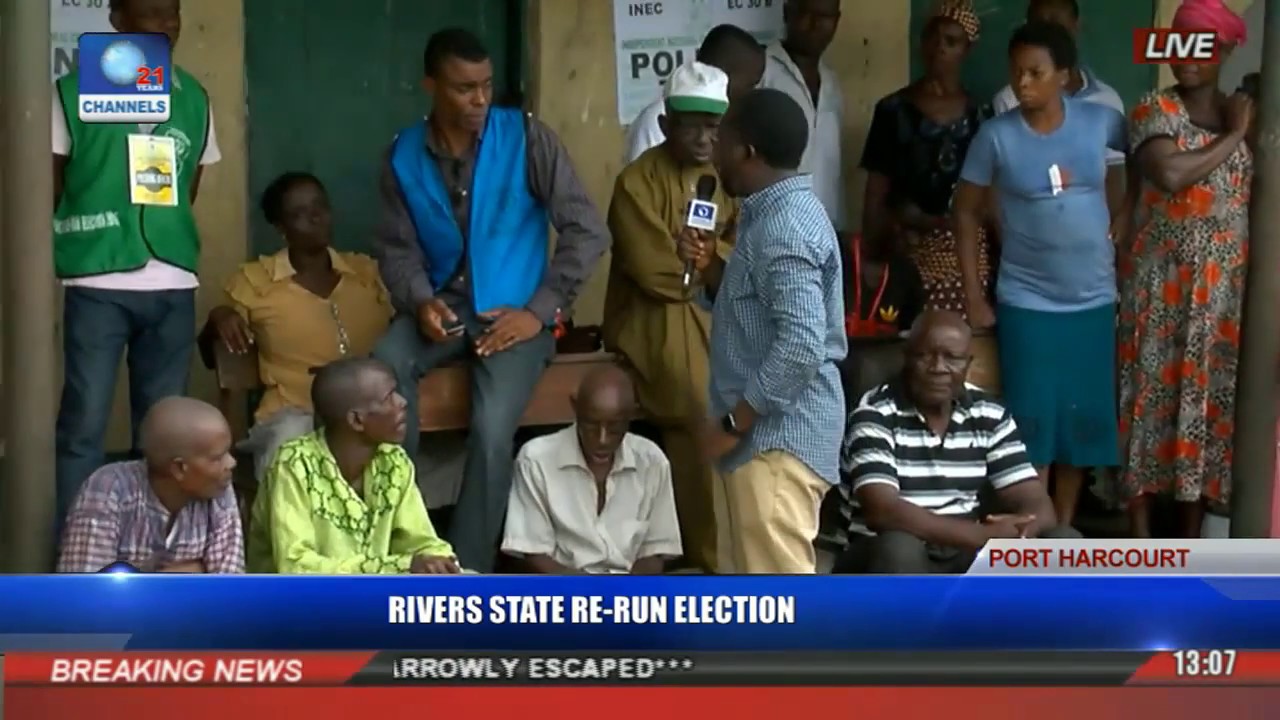 Live Update On Rivers Re-run Election Pt 1