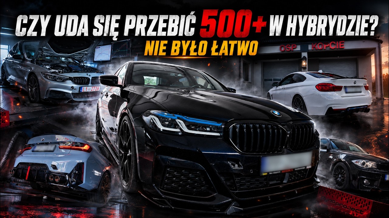 BMW 545E Stage 2 - najmocniejsze seryjne B58 - ile mocy dodaje hybryda? F32 440i | G20 340i | E87