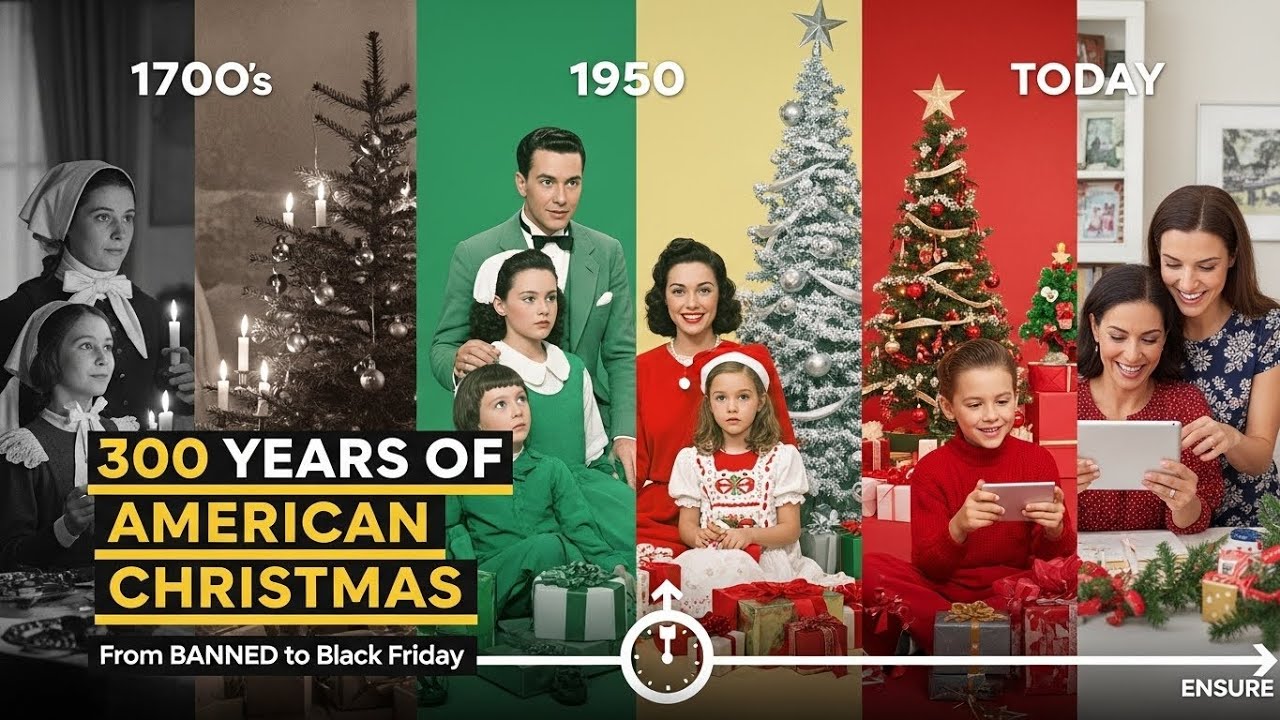 American Christmas Through the Decades: 300 Years of Holiday History (1700s-2024)