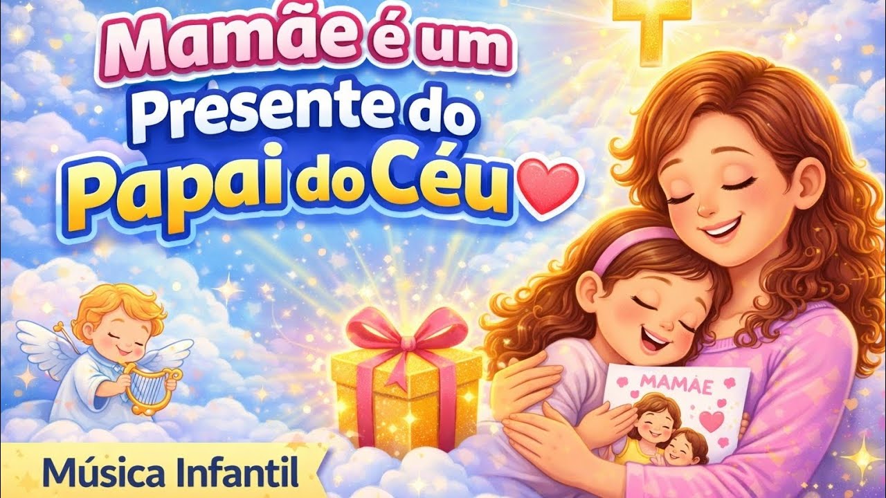 Mamãe é um Presente do Papai do Céu 💖 | Música Infantil de Amor à Mamãe