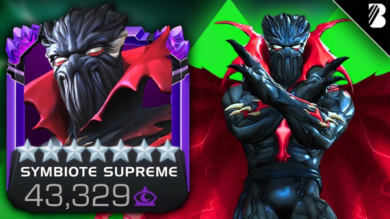 Лучший стареющий чемпион в MCOC — Симбиот Верховный