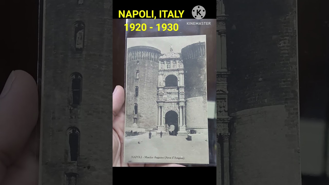 Rare Original Photograph of Napoli, Italy. Dated 1920 - 1930s #photos #photography #italy #vintage.