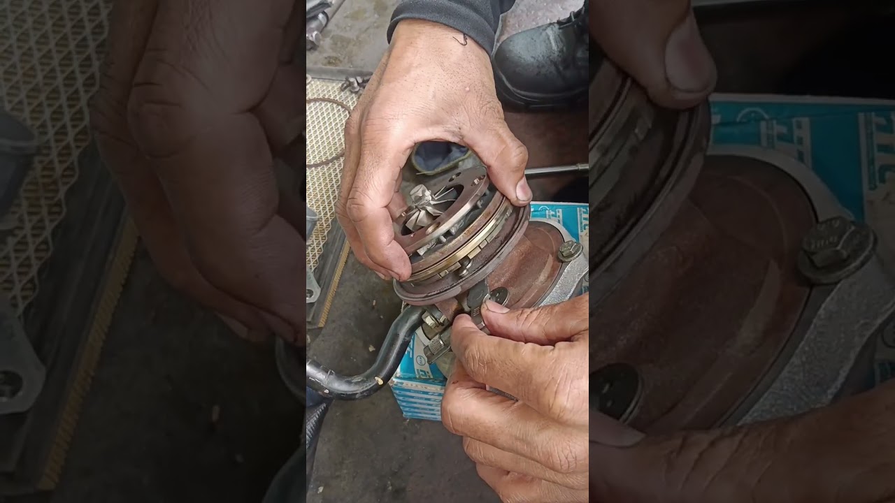 Turbo Charger Cleaning!#hyundaistarex