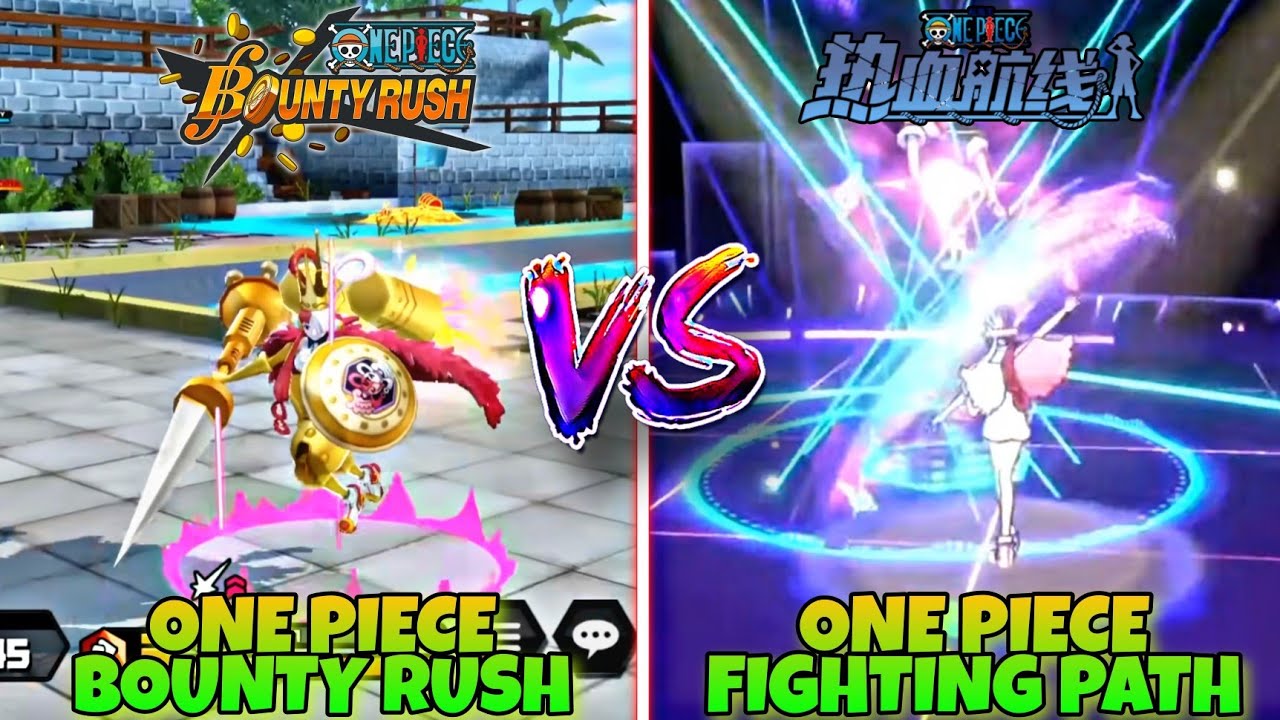 BOUNTY RUSH VS FIGHTING PATH !!! ON COMPARE LES PERSONNAGES | ONE PIECE BOUNTY RUSH - OPBR