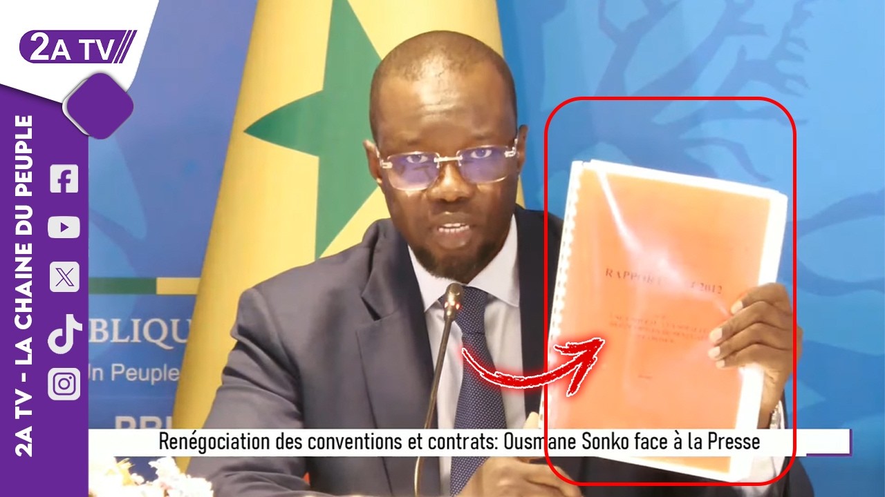 Urgent ! Ce Rapport IGE a été Retiré du Circuit... Sonko lâche une surprise