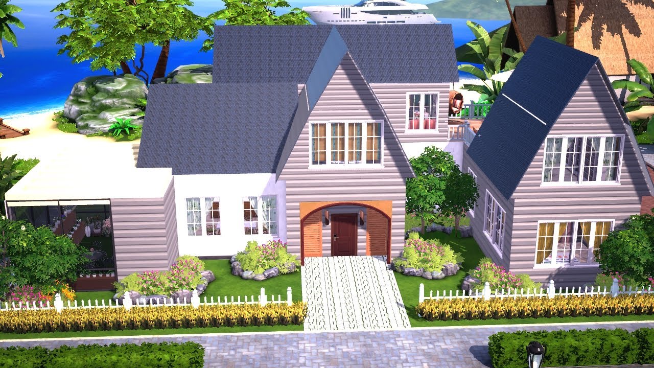 English cottage house build in Life Makeover
