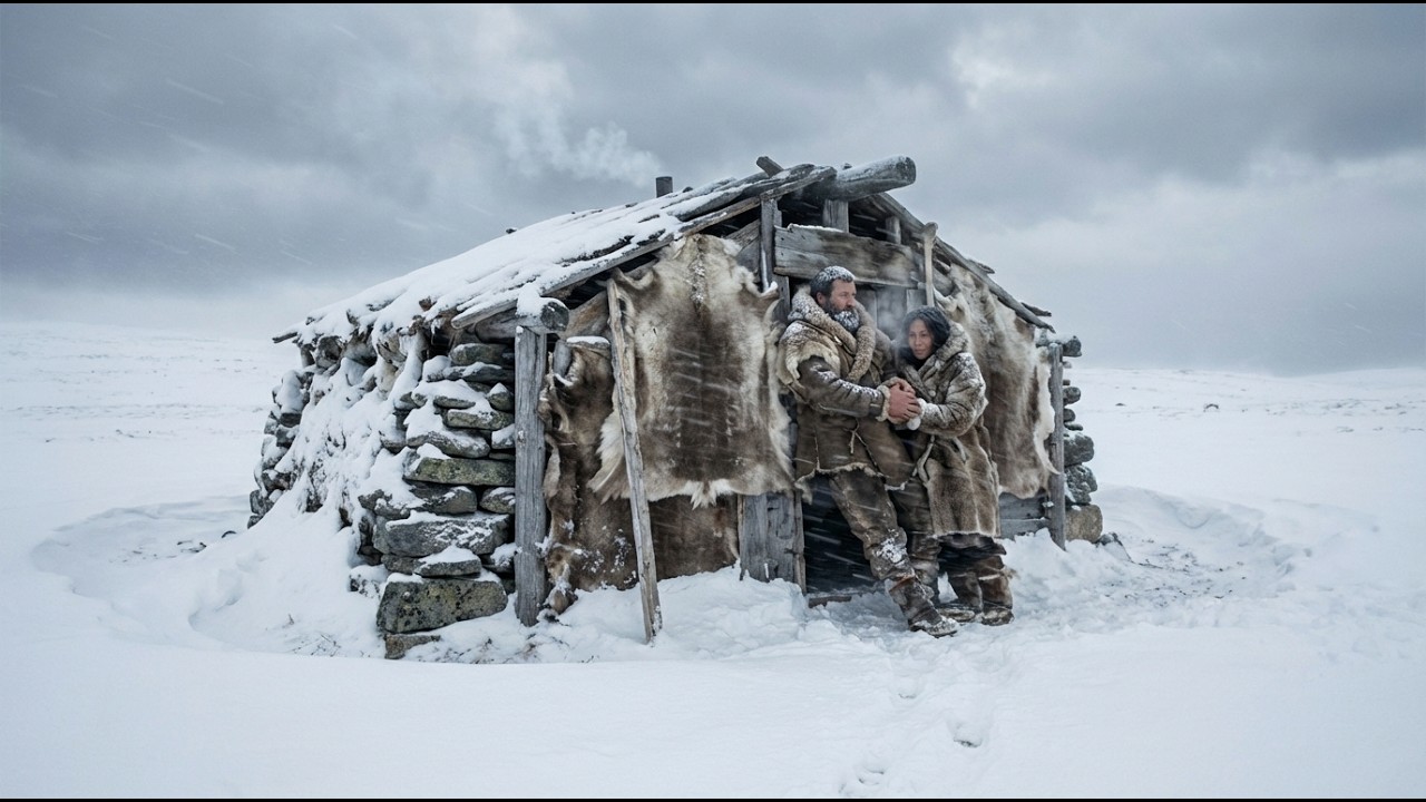 Primal Life 1.2M Years Ago: He Shielded Her from the Blizzard — She Warmed His Frozen Hands
