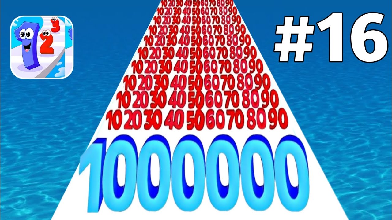 Number Master Runner and Marge vs Count Master Runner gameplay walkthrough Android ios 🎮😲💪