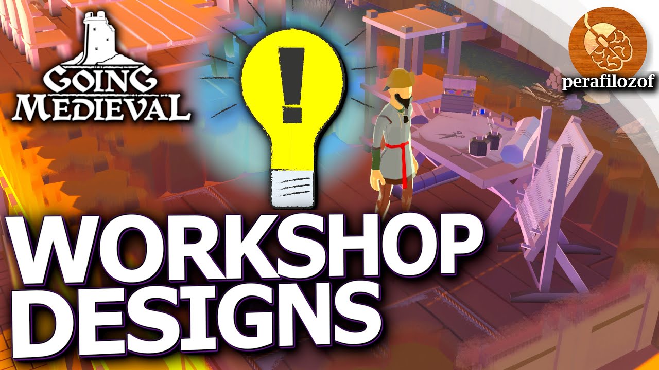 🔊Workshop & Underground room designs in Going Medieval | 10 Super settlers 3rd Let’s play EP#7