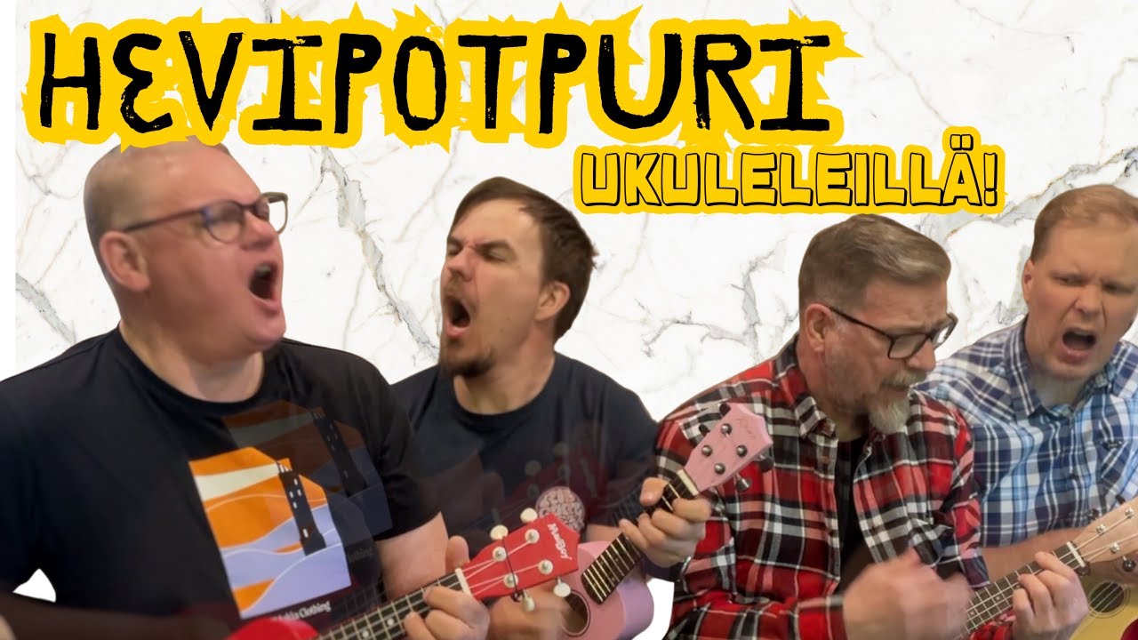 Ukuleleorkesteri - Hevipotpuri (Rammstein/Darude/Gunnarit/Metallica)