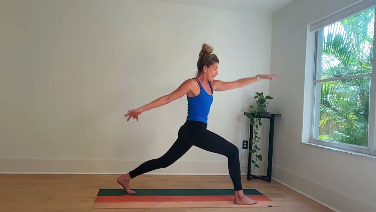 Power Yoga flow. Aging strong!