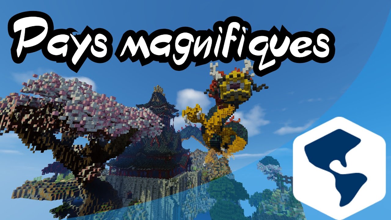 Minecraft NationsGlory : Ces pays sont magnifiques !
