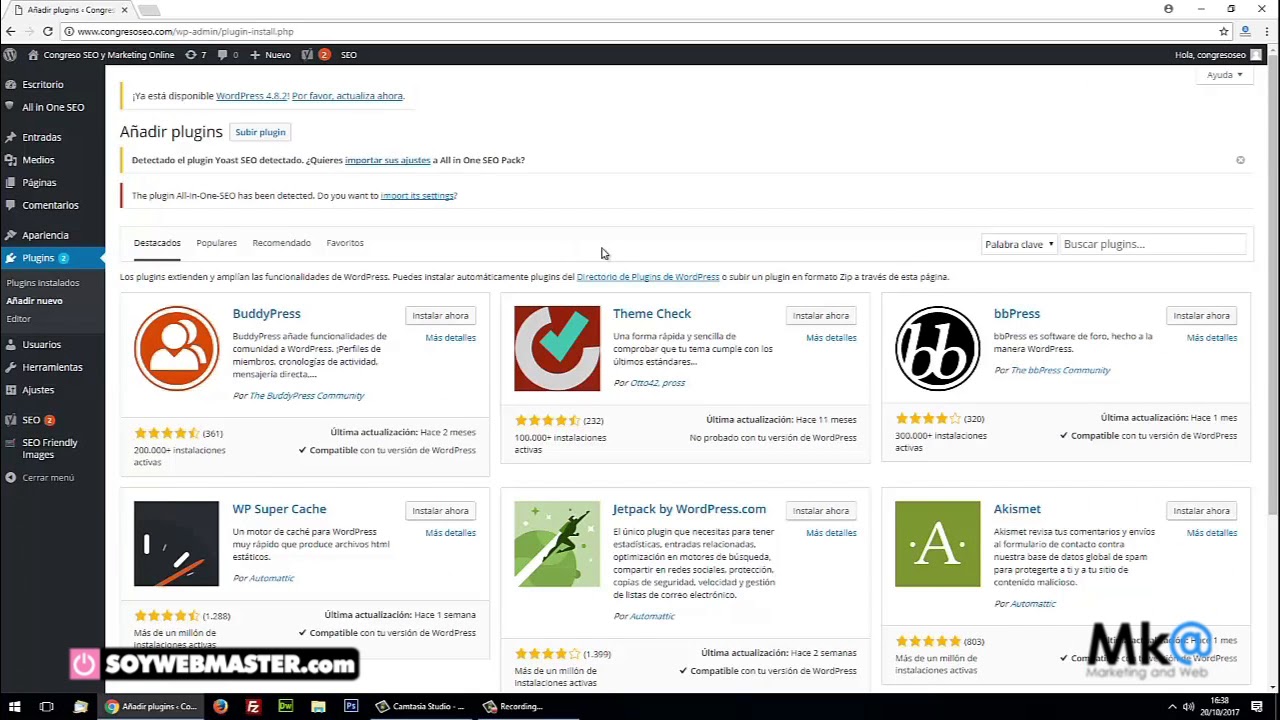Tutorial SEO para Wordpress y Ecommerce en español. Guía básica para el 2017 y 2018