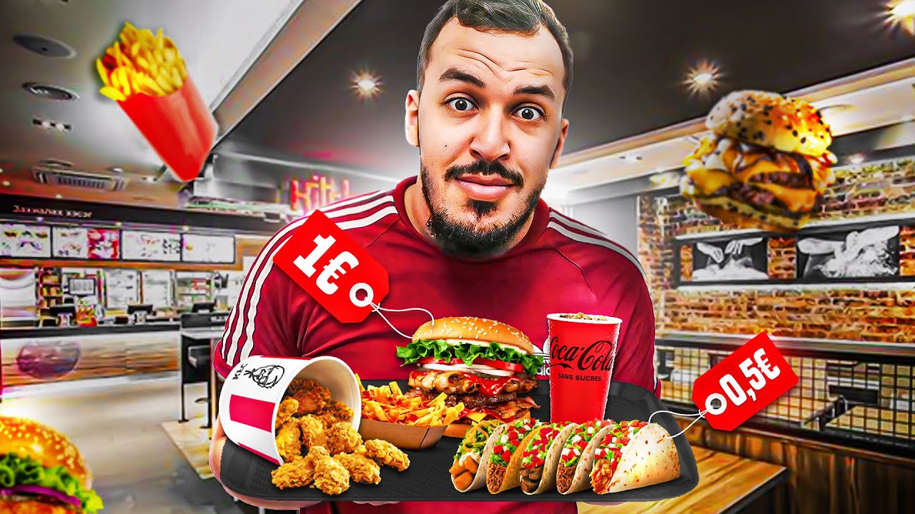 JE MANGE LES INVENDUS FAST FOOD ! (c'est archi pas cher)