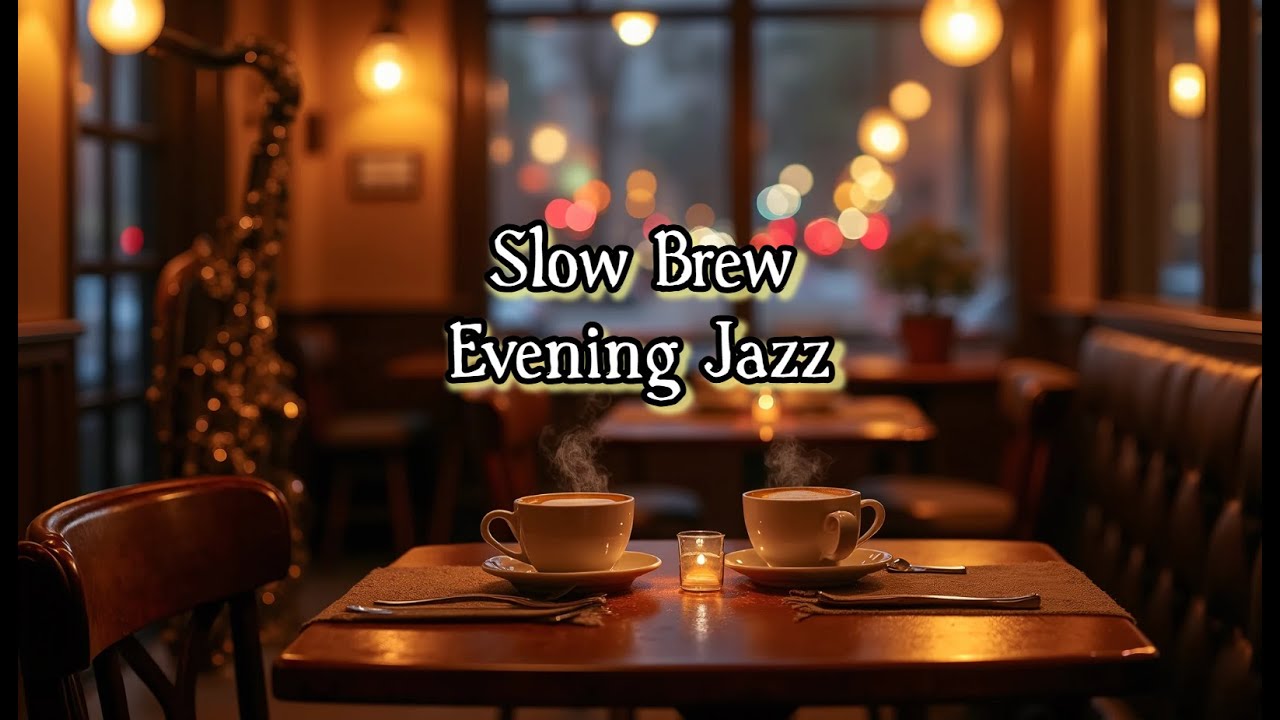 Slow Brew Jazz – Evening Café Music for Relax & Focus