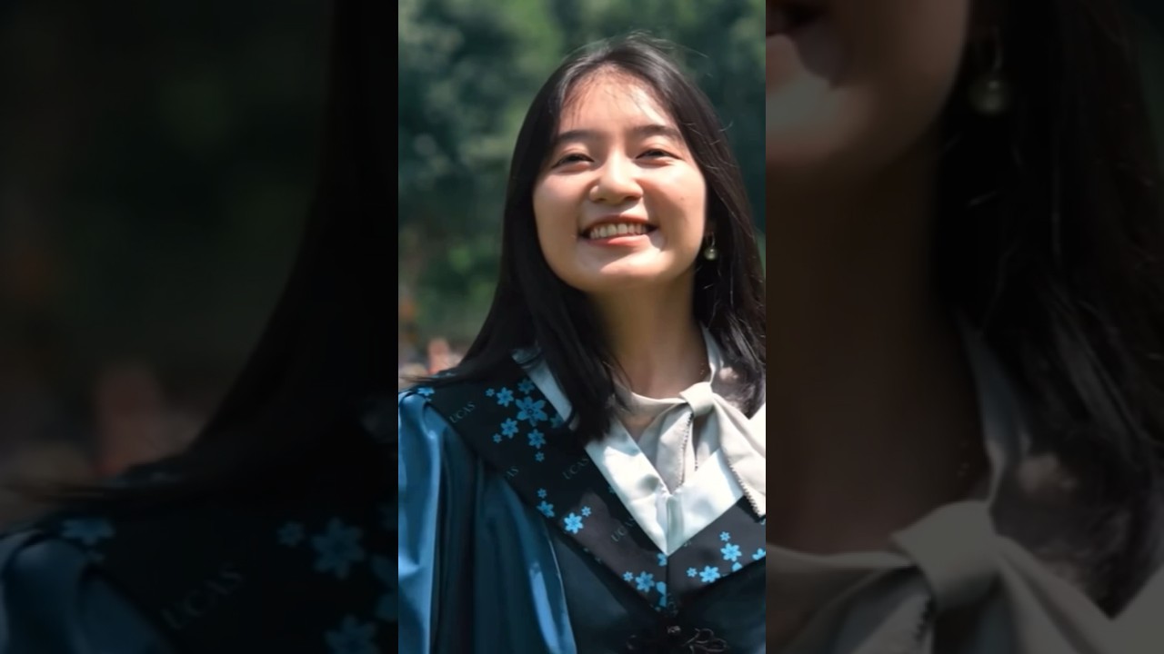 Graduation Celebrations by Chinese students at UCAS in Beijing China 