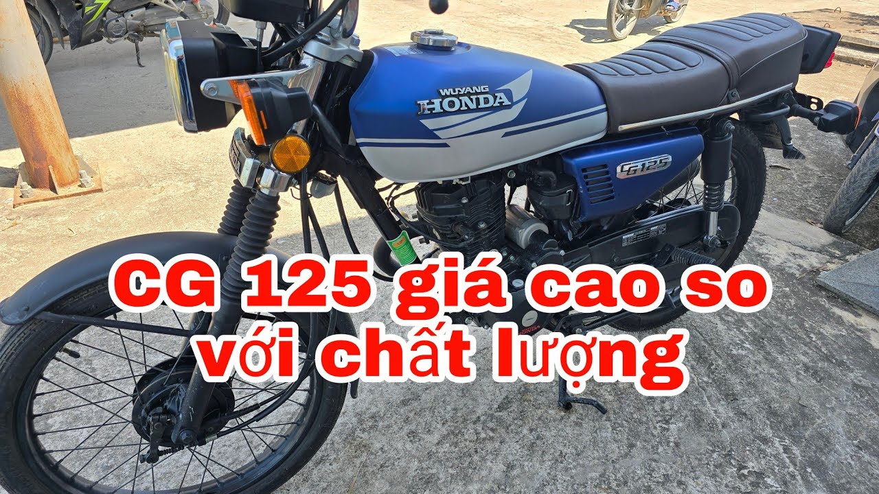 Đánh giá HONDA CG125 giá 4X liệu có xứng trong tầm giá đó
