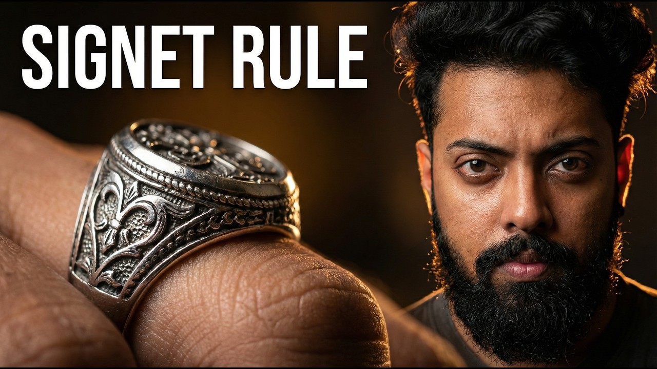 Best Men’s Rings in 2026 | Signet Rings & Old Money Accessories Under ₹500 | Men's jewellery