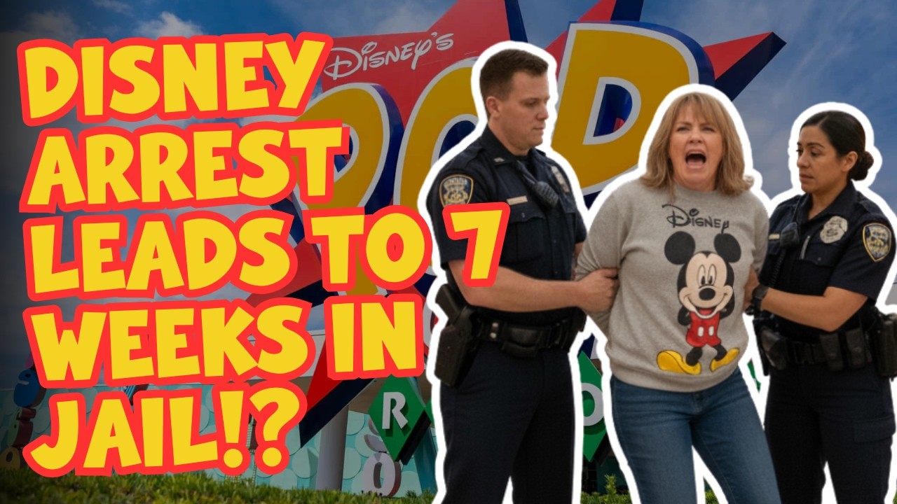 Женщина приговорена к 7 неделям тюрьмы после ареста на курорте Disney Pop Century!