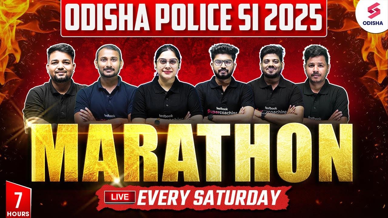 Odisha Police SI Marathon Class | Odisha Police SI Syllabus Revision | Odisha Police SI Preparation