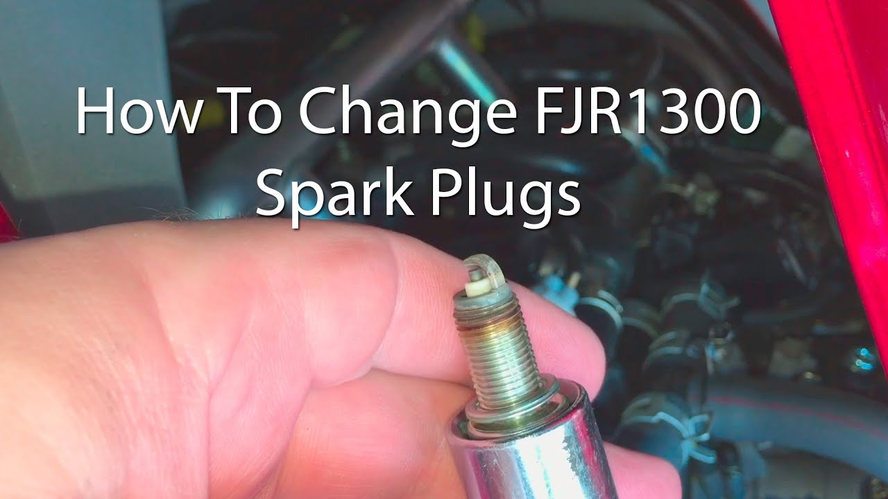 How To Change Motorcycle Spark Plugs Yamaha FJR 1300 ES