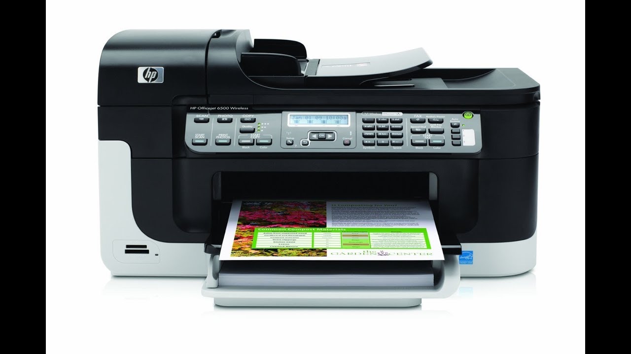 Hp Officejet 6500 (E709n) - How To Clean Printhead