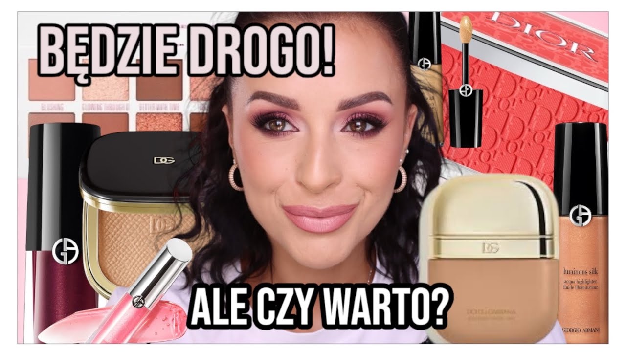 Tu jest jakby LUKSUSOWO! podkład Dolce Gabbana, paletki Kylie Cosmetics i Nowości od Armani Beauty