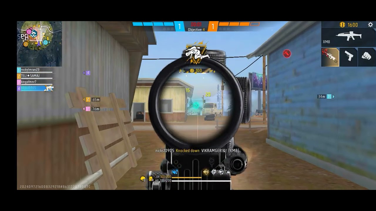 11 KILL BOOYAH IN A CLOSE CS RANK MATCH #csrank #booyah #freefire #gaming #aura #aurafarming 