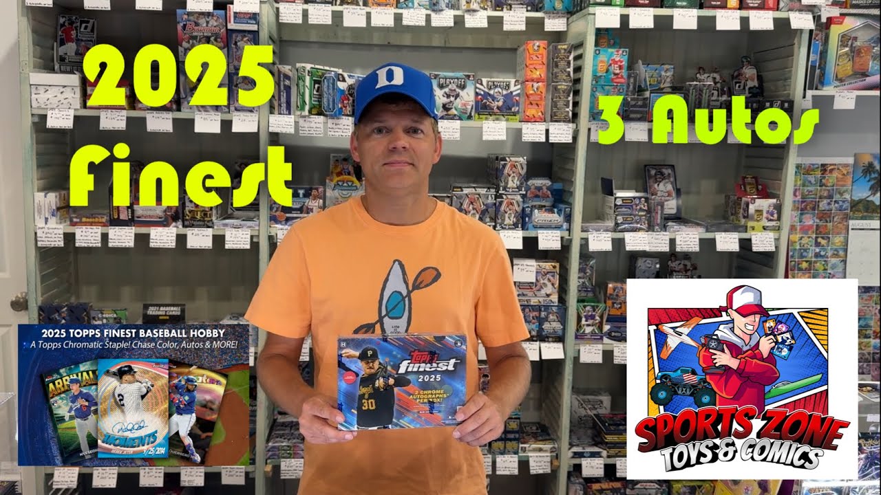 2025 Topps Finest Baseball Hobby Box Break & Review