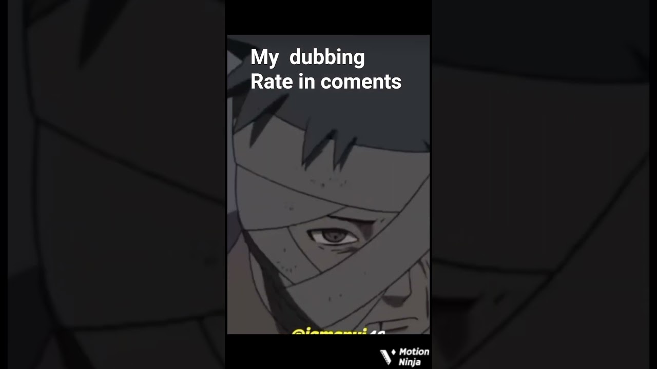 wake up to reality #madarauchiha #naruto #my dubbing