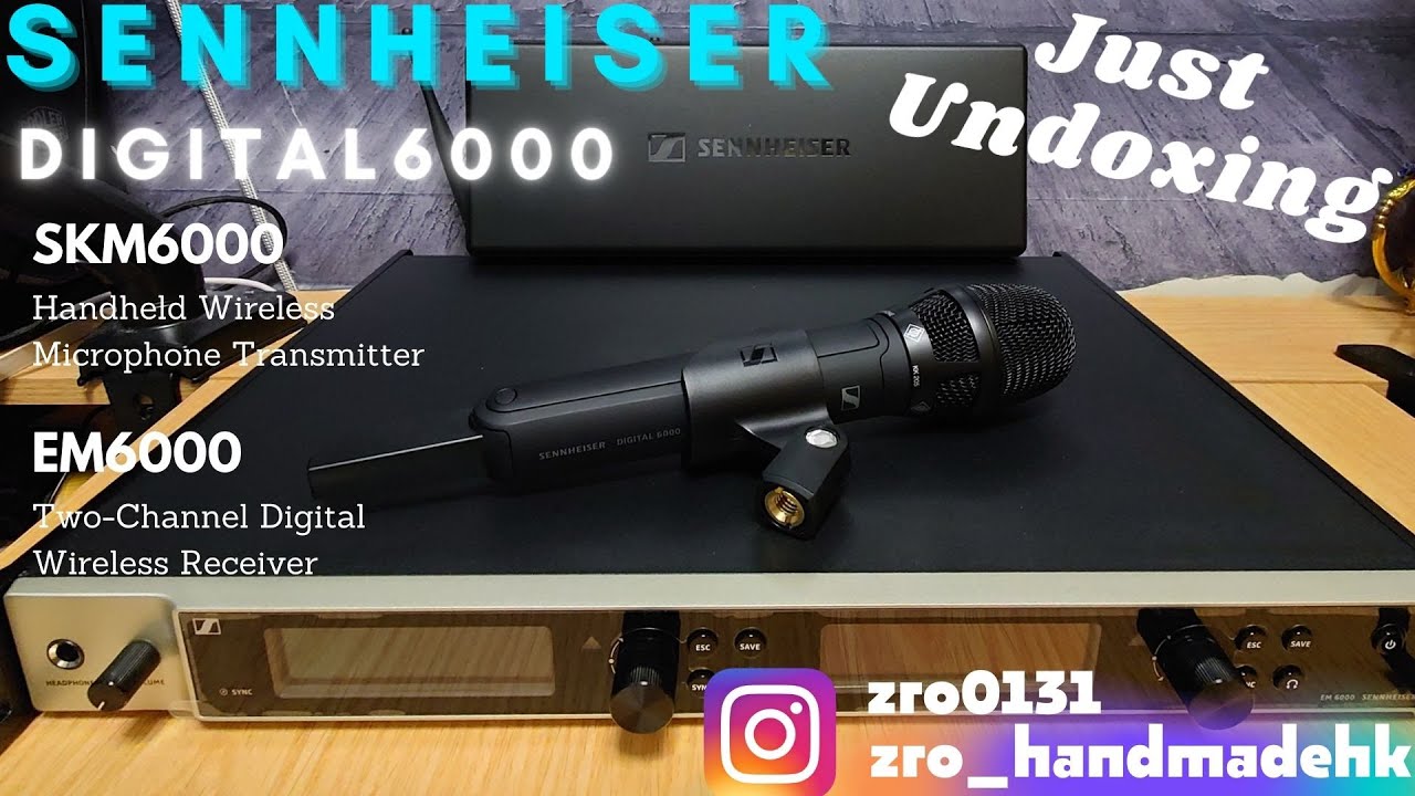 Sennheiser Digital6000(EM6000,SKM6000,B60)& Neumann KK205(capsule)