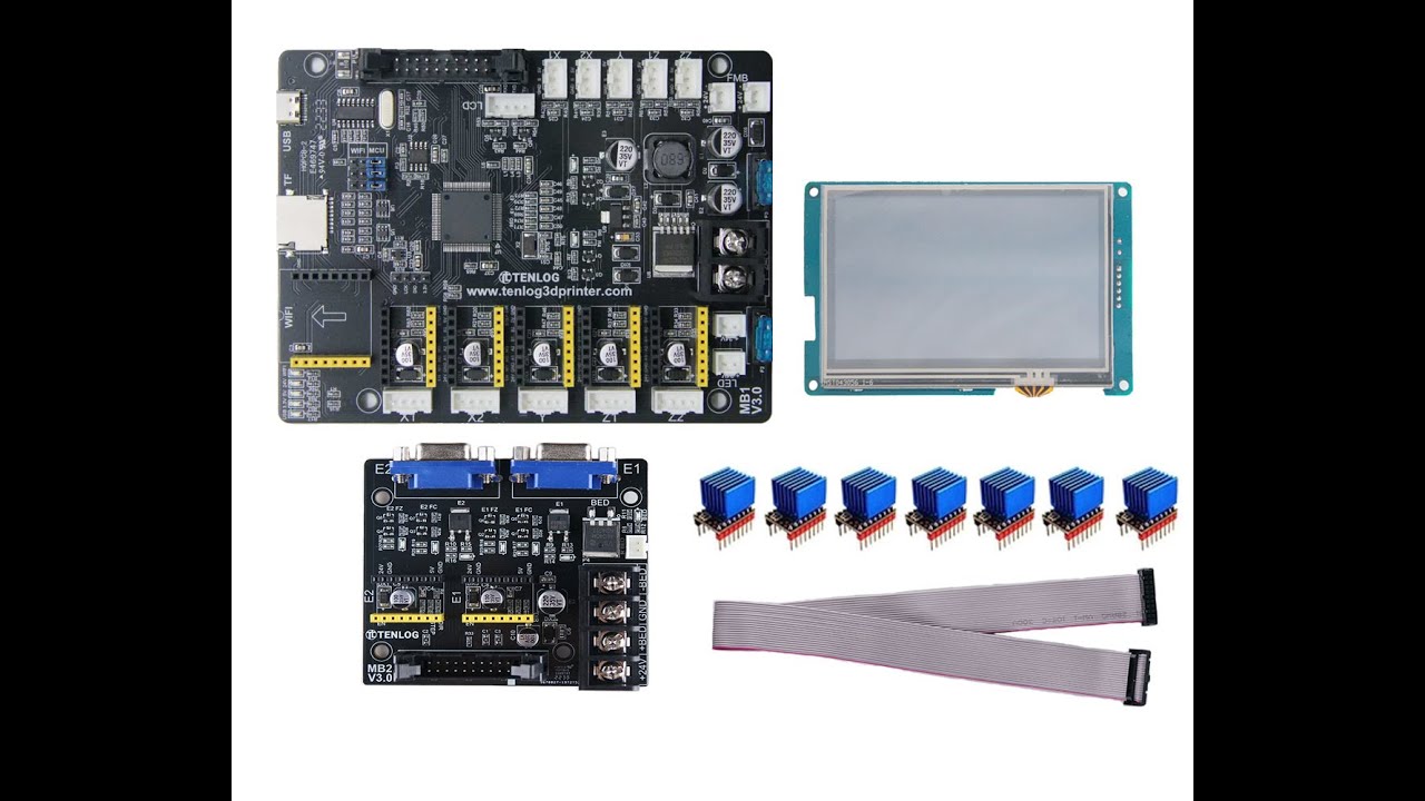 How to run Klipper on Tenlog TLD3 Pro D3 V2 With Current 32 Bit Motherboard