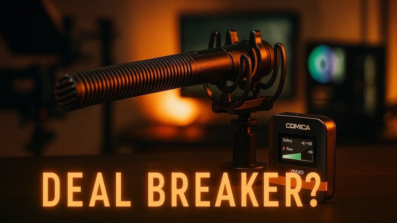 WIRELESS PERFECTION Comica VM40 Shotgun Mic's Shocking Flaw?