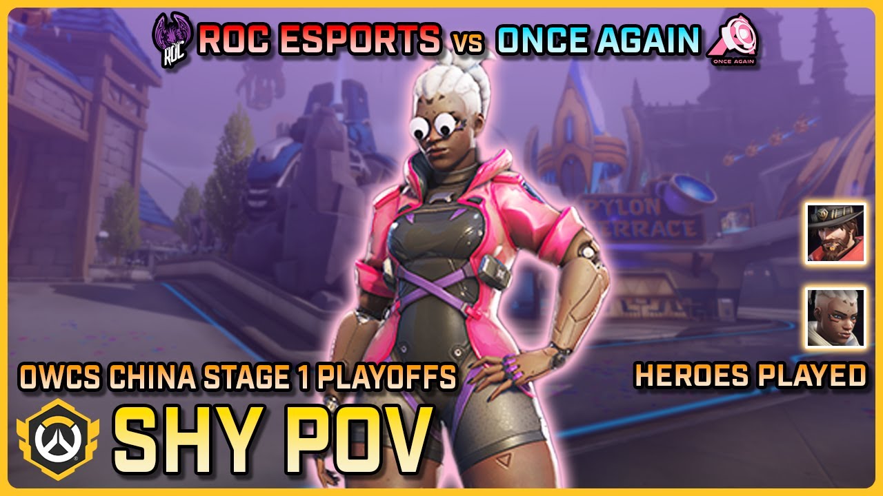 [ Shy ] PHENOMENAL Sojourn Performance | ROC Esports vs Once Again | Semifinals | OWCS China Stage 1