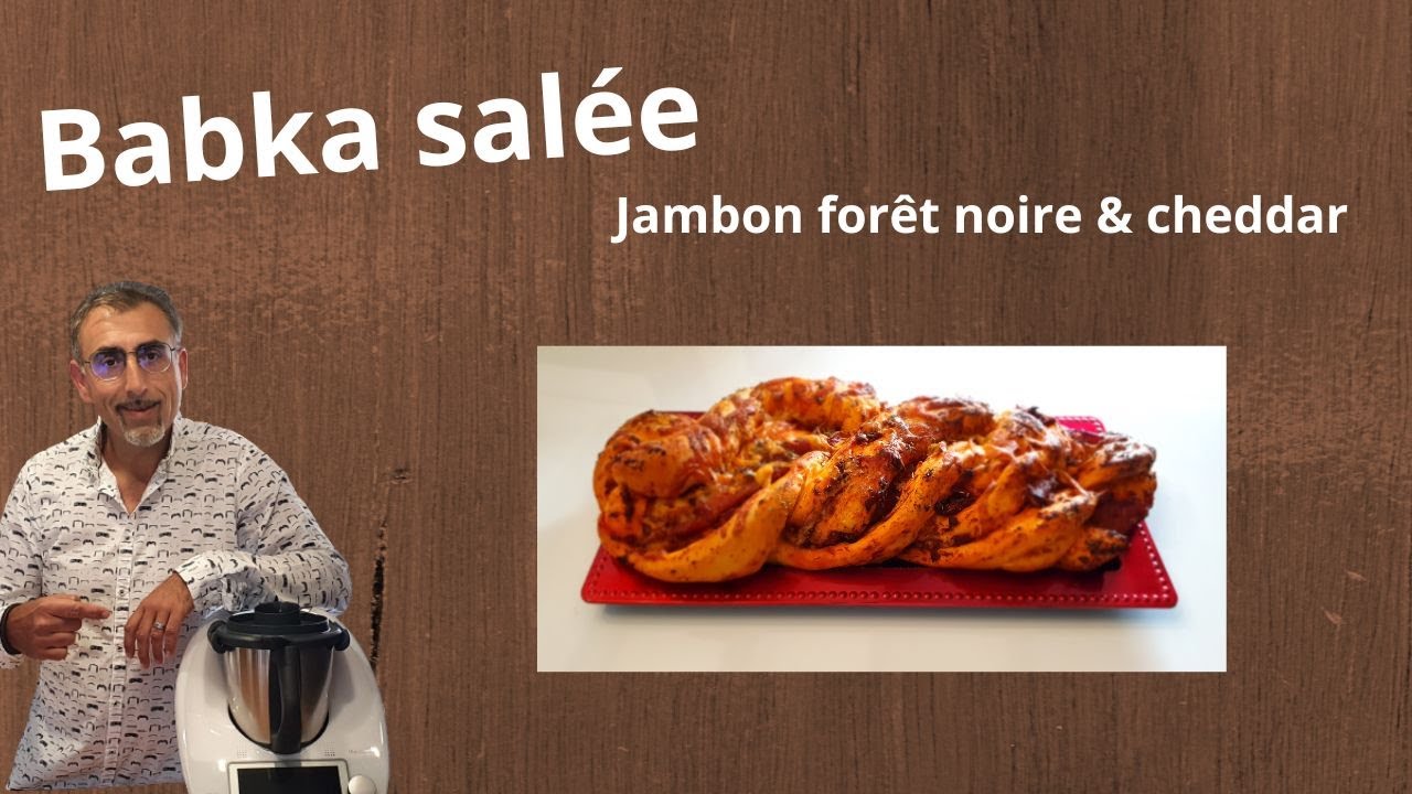 Babka salé Jambon Cheddar