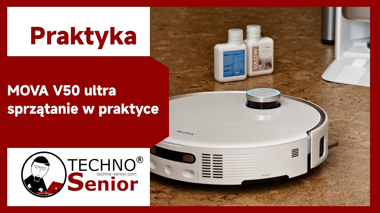 MOVA V50 ultra sprzątanie