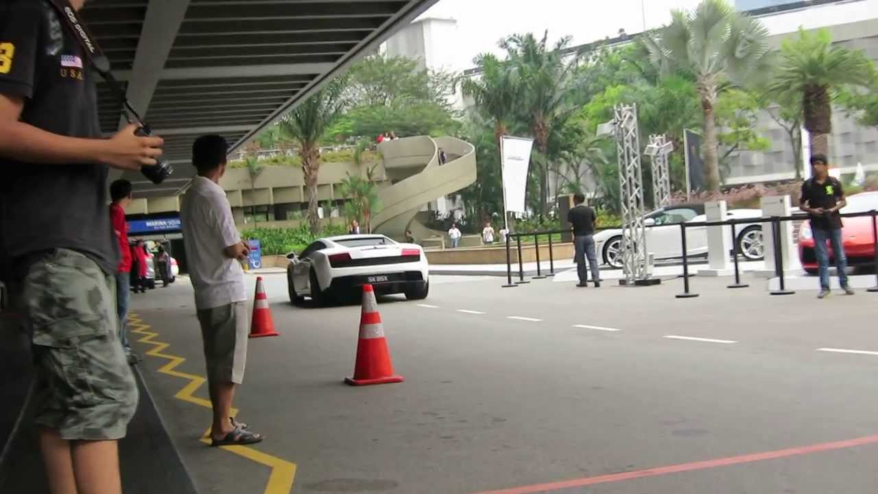 Lamborghini Gallardo LP560-4 Arrival (2012 Lamborghini Race Day Party)