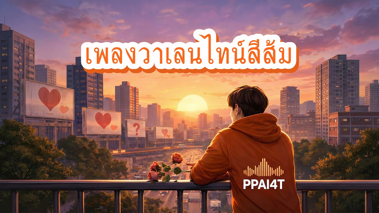 PPAI4T - วาเลนไทน์สีส้ม【Official Lyrics MV】| เมื่อความรักไม่ใช่สีชมพู