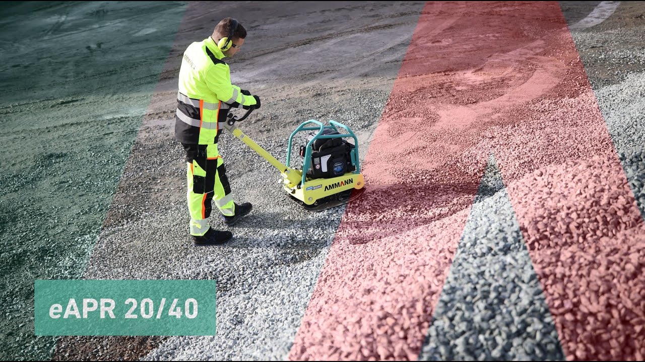Ammann eDrive Reversible Vibratory Plate eAPR 20/40