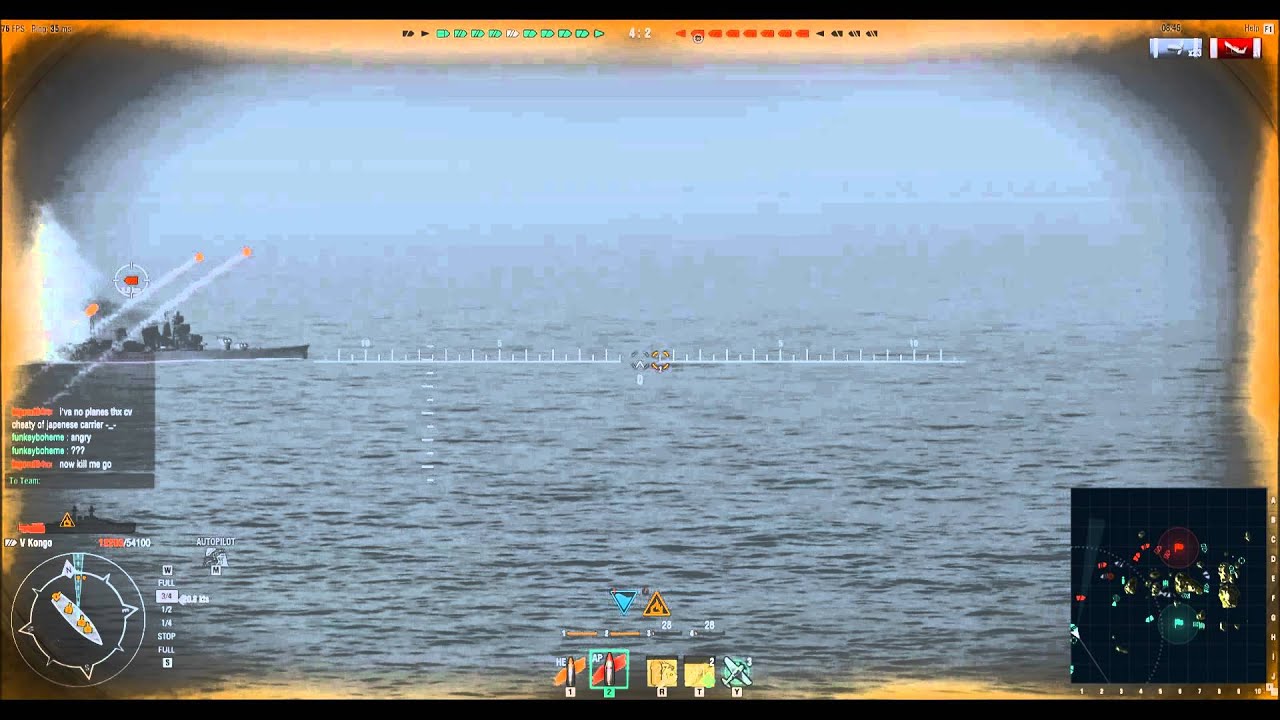 World of Warships - Battling in the Kongo #1