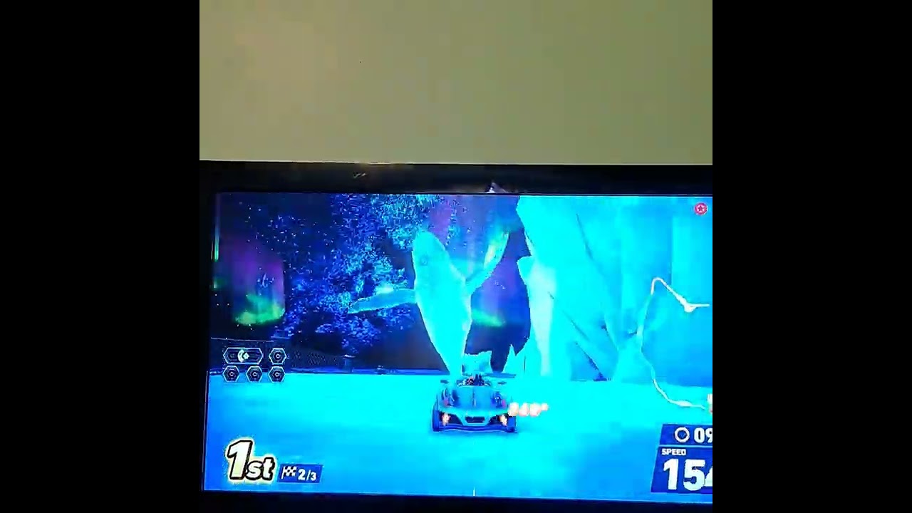 Sonic Racing Crossworlds as Rouge Choa high speed Grand prix rival Jet