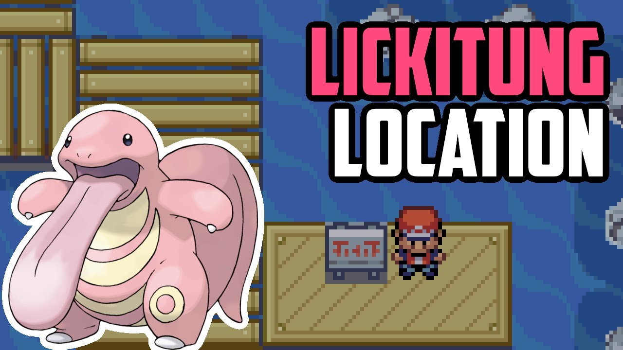 How to Catch Lickitung - Pok&eacute;mon FireRed & LeafGreen